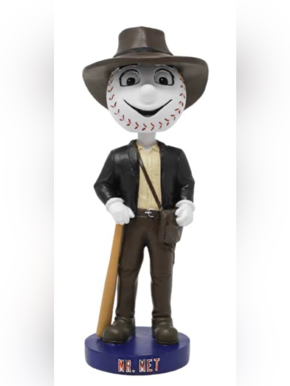 New York Mets Indiana Jones Mr. Met bobblehead 2023